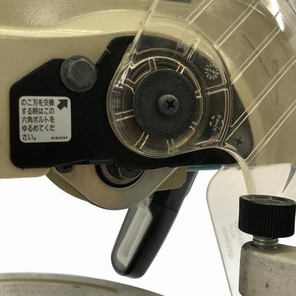 ☆中古品 コメント必読☆ makita マキタ 100V 216mm 卓上マルノコ LS0840F 木工用 切断機 丸鋸/丸ノコ/丸のこ - 8