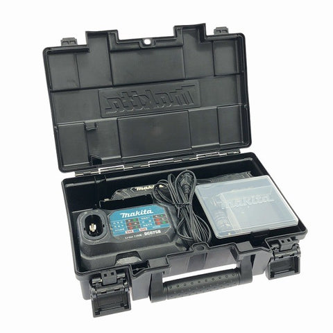☆中古品☆makita マキタ 7.2V 充電式ペンインパクトドライバー TD022D 黒 バッテリ2個(1.5Ah) 充電器 ケース付 コードレス131830 - 0