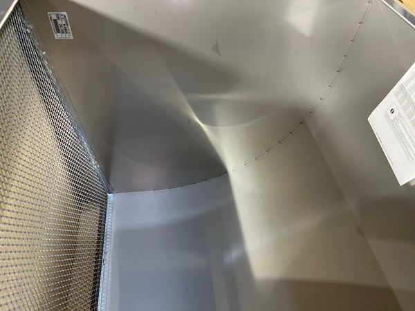 ☆未使用品☆MITUBISHI 三菱電機 有圧換気扇用排気標準タイプウェザーカバー W-60KSAM ステンレス製 防虫網標準装備126550 - 9