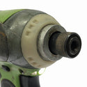 ☆中古品☆ makita マキタ 14.4V 充電インパクトドライバ TD133D ライム 本体+バッテリー1個(3.0Ah)+充電器131502 - 8