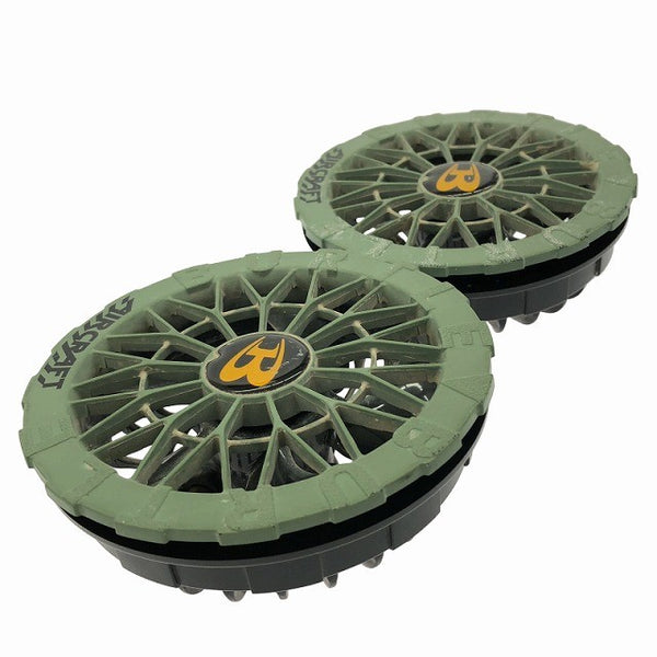☆中古品☆BURTLE バートル エアークラフト専用 リチウムイオンバッテリー AC09 ファンユニット AC09-1 ケーブル付 暑さ対策132582 - 4