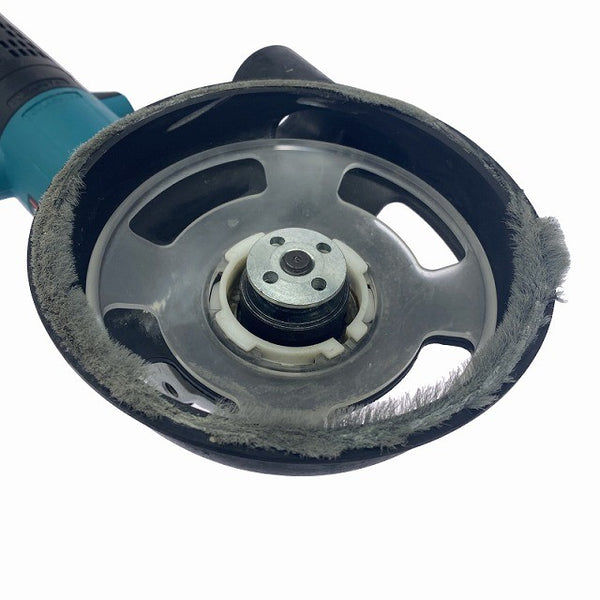☆中古品☆makita マキタ 100V 集じんカバー付ディスクサンダー 9533BSK ホース＋カップ付 防じんカバー付 ディスクグラインダー131617 - 9