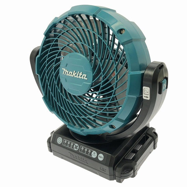☆中古品☆makita マキタ 14.4V/18V/100V 充電式ファン CF102DZ  ACアダプター付き 小型 コンパクト コードレス 送風機 扇風機136606 - 2