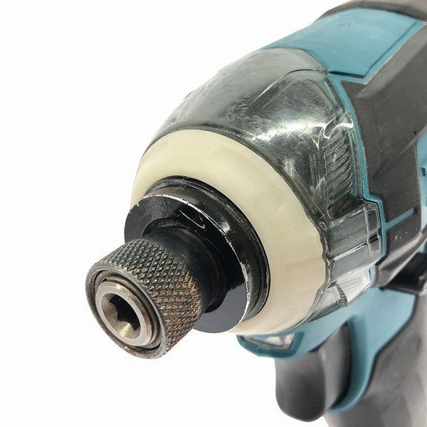☆比較的綺麗☆makita マキタ 14.4V 充電式インパクトドライバー TD138DRFX バッテリ2個(14.4V3.0Ah) 充電器 ケース付 コードレス134982 - 8