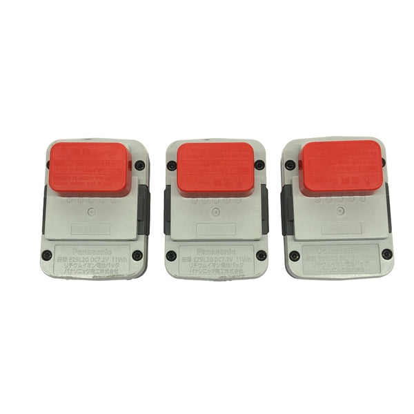 ☆比較的綺麗☆Panasonic パナソニック 7.2V 充電マルチインパクトドライバー EZ7520 バッテリ3個(1.5Ah) 充電器 ケース付118404 - 9