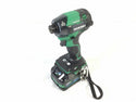 ☆未使用☆HiKOKI ハイコーキ 36V コードレスインパクトドライバ WH36DD(2XHLSZ) グリーン バッテリ2個(36V2.5Ah) 充電器 ケース付131579 - 4
