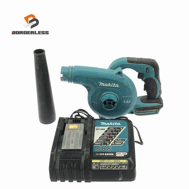 ☆中古品☆makita マキタ 18V 充電式ブロワ UB182D 本体+充電器 DC18RC