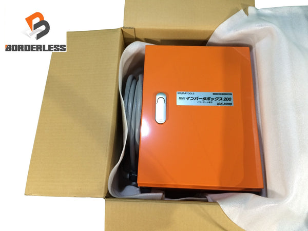 ☆未使用品☆IKURA イクラ 育良精機 インバータボックス ISK-V200 三相200V パワーボール用 インバーターボックス131714 - 1