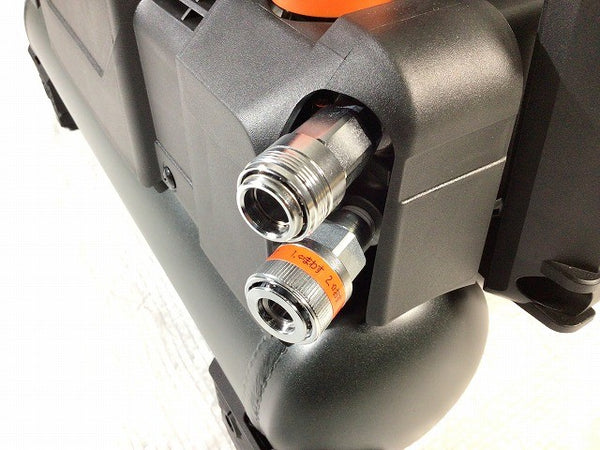 ☆未使用品☆ MAX マックス 100V 11L 高圧4口エアコンプレッサー AK-HH1310E/AK98476 黒/ブラック128876 - 6