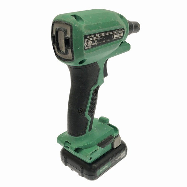 ☆中古品☆HiKOKI ハイコーキ 10.8V コードレスエアダスタ RA12DA バッテリー(10.8V 4.0Ah)付き 電動工具 ブロワ121029 - 4