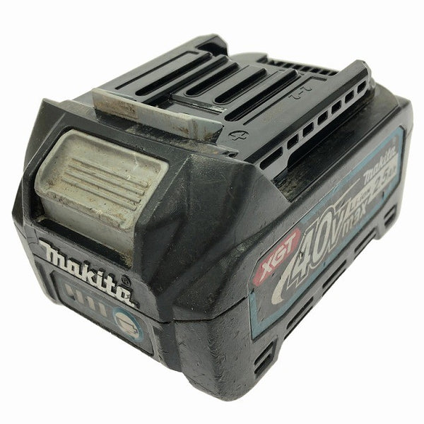 ☆比較的綺麗です☆makita マキタ 40Vmax 純正リチウムイオンバッテリー BL4025 充電器 DC40RA 合計2点セット132650 - 2