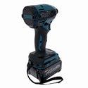☆未使用品☆makita マキタ 40Vmax 充電式インパクトドライバー TD003GRAX 青/ブルー バッテリー2個(2.0Ah) 充電器 ケース付129497 - 6