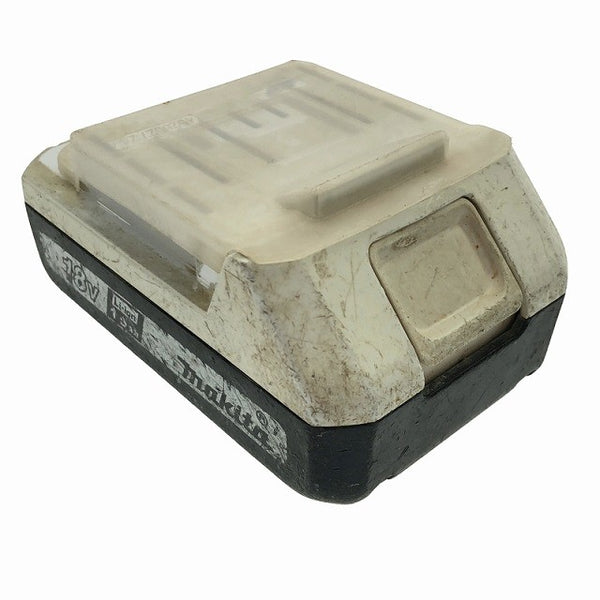 ☆中古品セット☆makita マキタ 18V 1.5Ah 純正 ライトバッテリー2個 BL1815G 14.4V/18V用 充電器 DC18SG リチウムイオンバッテリー116028 - 3
