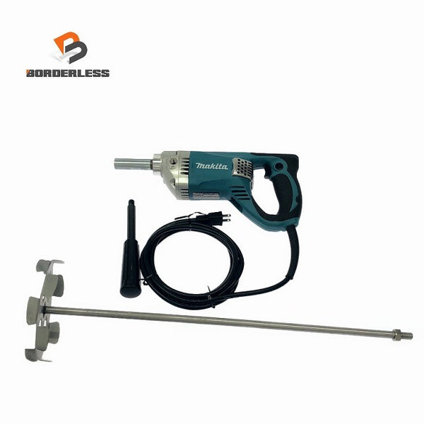 ☆中古品☆makita マキタ 100V カクハン機 UT1305 シャフト＋パドル付 コード式 かくはん機 撹拌機 攪拌機 ミキサー133727 - 1
