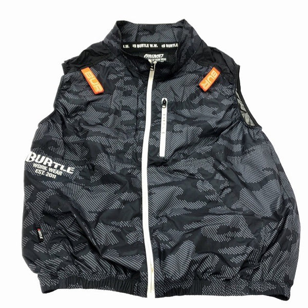 ☆美品☆BURTLE バートル バッテリー AC09 ファンユニット AC08-1/08-2 充電/接続ケーブル ベスト XLサイズ付 暑さ対策134897 - 2