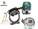 ☆中古品☆makita マキタ 100V 乾式専用集じん機 484 本体+ホース 2本+ノズル付 業務用 掃除機 集塵110759 - 1