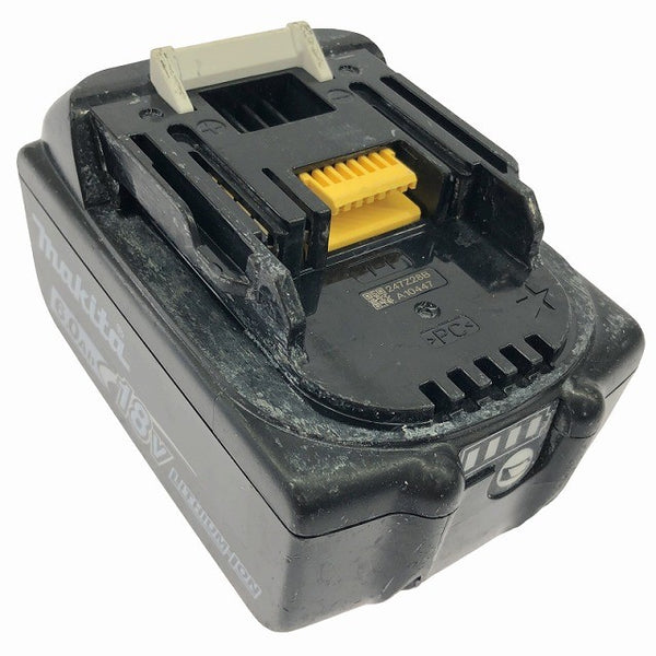 ☆中古品☆makita マキタ 18V 6.0Ah 純正 リチウムイオンバッテリー BL1860B 残量表示付 雪マーク リチウムイオン電池137161 - 5