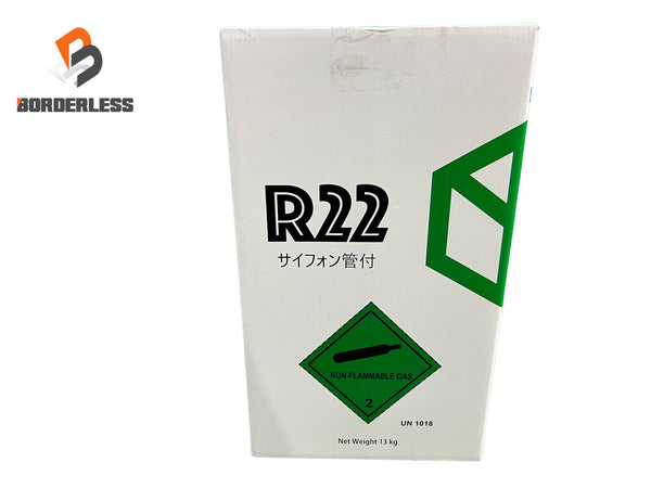 ☆未使用品☆株式会社クリエイト クロロジルフルオロメタン R22 サイフォン管付 冷媒ガス 13kg130779 - 1