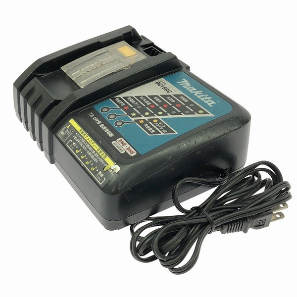 ☆中古品 makita マキタ 7.2V～18V用 純正 急速充電器 DC18RC リチウムイオンバッテリー用 リチウムイオン電池用 充電池用135316 - 5