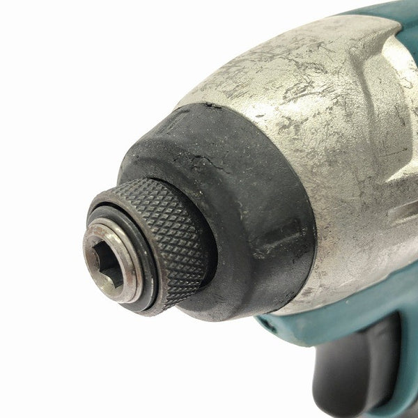 ☆中古品☆makita マキタ 10.8V 充電式インパクトドライバー TD110D 青 バッテリ2個(1.5Ah)付 コードレス バッテリー式136861 - 6