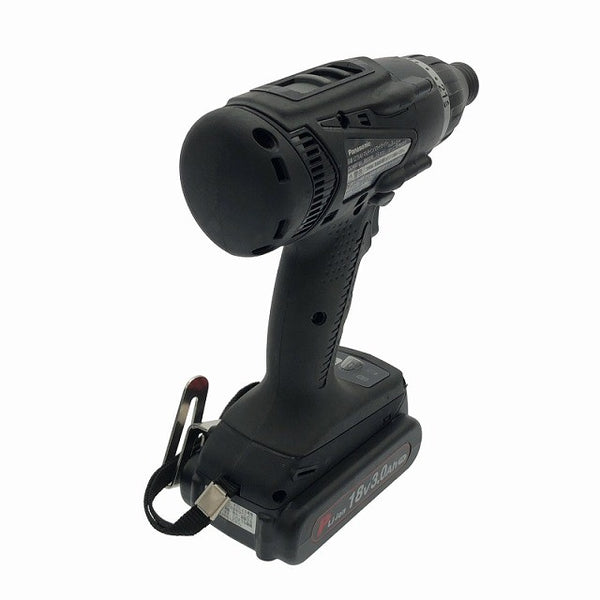 ☆中古美品☆Panasonic パナソニック 14.4V/18V 充電マルチインパクトドライバー EZ75A9PN2G-B バッテリー2個(3.0Ah)+充電器+ケース114835 - 6