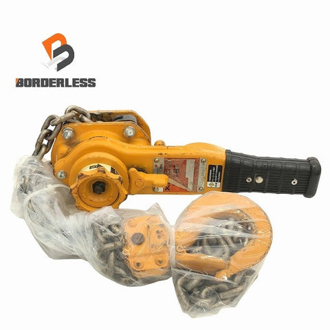 ☆中古品☆KITO キトー レバーブロック L5型 LB016 荷重1.6t/1.6トン 揚程1.5m レバーホイスト ガッチャ 荷締め115321