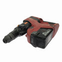 ☆中古品☆MAX マックス 25.2V 充電式ブラシレスハンマドリル PJ-R266-B2C/40A バッテリ2個(4.0Ah)充電器 ケース付 穴あけ加工128915 - 4