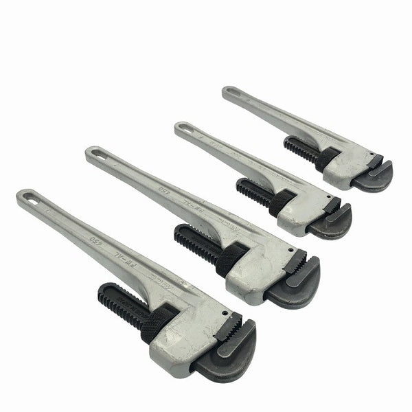 ☆比較的綺麗6本セット☆MCC 松坂鉄工所 アルミパイプレンチ PW-AL 350mm×2本 450mm×2 500mm×2 パイレン アルミ製116931 - 3