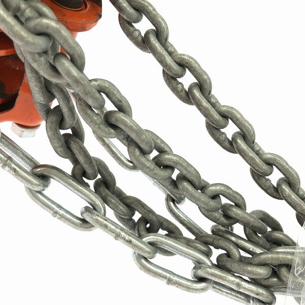 ☆中古比較的綺麗2個セット 象印チェンブロック エレファント フック式 チェーンブロック C-21/C21型 C21-00525 荷重0.5ton/500kg133140 - 7