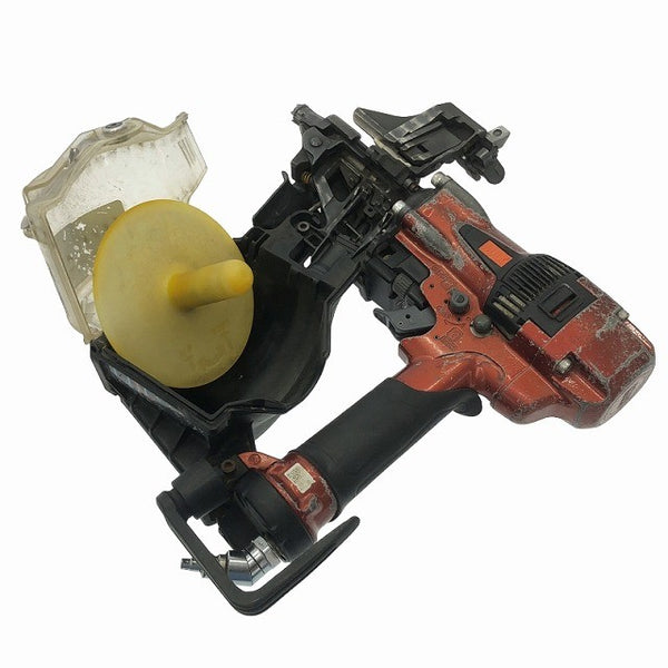 ☆中古品☆ MAX マックス 65mm 高圧エア釘打ち機 HN-65N2(D)-R 本体+ケース 釘/クギ ねじ/ネジ エアーツール - 9