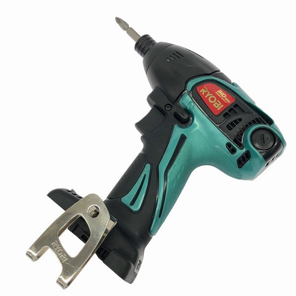 ☆中古品コメント必読☆RYOBI リョービ 14.4V 充電式インパクトドライバー BID-1410 バッテリ2個(500mAh) 充電器 ケース付 締付け DIY127732 - 5