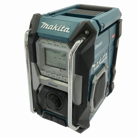 ☆比較的綺麗☆ makita マキタ 40Vmax 充電式ラジオ MR002GZ 本体のみ bluetooth 防水 防じん137808 - 0