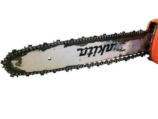 ☆中古品☆makita マキタ 18V×2＝36V 350mm 充電式チェンソー MUC353D 赤 本体のみ コードレス バッテリー式 チェーンソー - 6
