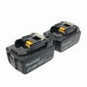 ☆中古品2個セット☆makita マキタ 18V 6.0Ah 純正 リチウムイオンバッテリー BL1860B 残量表示付 リチウムイオン電池 - 4