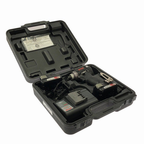 ☆未使用品☆RYOBI リョービ 14.4V 充電式インパクトドライバー BID-1420L1 バッテリ2個(1.5Ah) 充電器 ケース付 コードレス128416 - 0