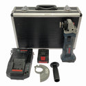 ☆中古品☆ BOSCH ボッシュ 100mm 充電式ディスクグラインダ GWS18V-LI 本体+バッテリー1個(3.0Ah)充電器+パーツ+ケース136671 - 3