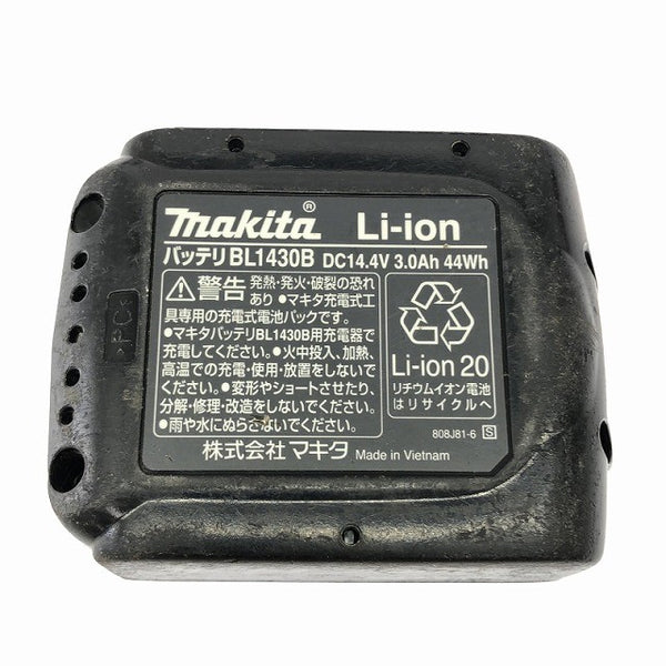 ☆中古品☆makita マキタ 14.4V 充電式レシプロソー JR144D バッテリ1個(BL1430B) セーバソー セーバーソー 電気のこぎり135632 - 10