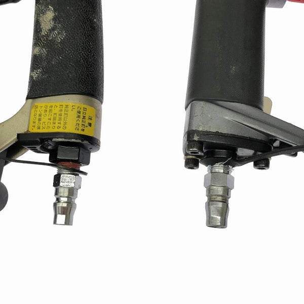 ☆中古品セット☆HITACHI 日立工機 常圧 ピン釘打機 NP35A RYOBI エア釘打機 RF-500 ゴーグル付 ピンタッカ エアーツール108335 - 9