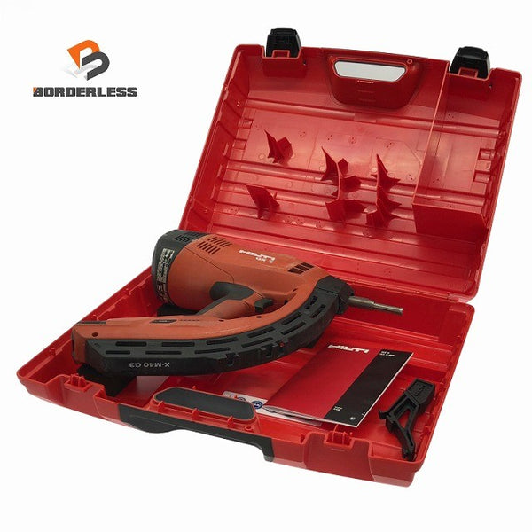 ☆中古品☆HILTI ヒルティ ガス式鋲打機 GX3 本体+パーツ+ケース 釘 