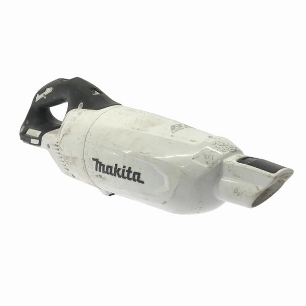 ☆中古品☆makita マキタ 18V 充電式クリーナー CL281FD 白 本体＋サイクロンアタッチメント＋パイプ＋ノズル付 コードレス113650 - 3