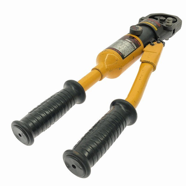 ☆中古品☆LOBSTER ロブスター 手動油圧式 圧着工具 AKH-150S 本体+ダイス4個+ケース付 手動式 圧着機 ロブテックス エビ133773 - 6