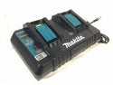 ☆極美品☆makita マキタ 18V×2＝36V 28mm 充電式ハンマドリル HR282DPG2 バッテリ2個(18V6.0Ah) 2口充電器 ケース付119072 - 5