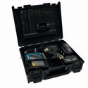 ☆中古品☆ makita マキタ 18V 充電式インパクトドライバー TD148D 黒/ブラック 本体+バッテリー2個(4.0Ah)充電器+ケース131517 - 2