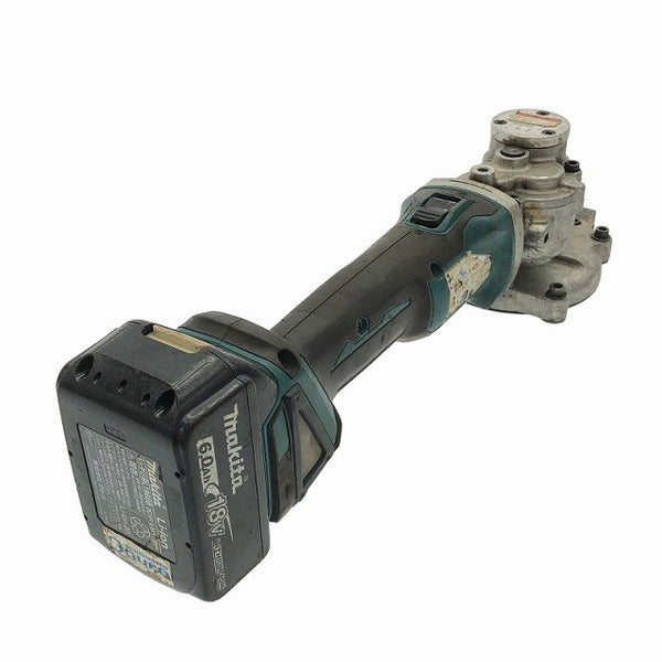 ☆中古品☆Ogura オグラ 18V コードレスツライチカッター HSC-20BL バッテリ2個(18V 6.0Ah)充電器 チップソー2枚 ケース付 鉄工115371 - 6