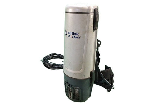 ☆中古品☆Nilfisk ニルフィスク 背負い式クリーナー GD5 Back 集じん機 掃除機 集塵機 吸塵112909 - 0