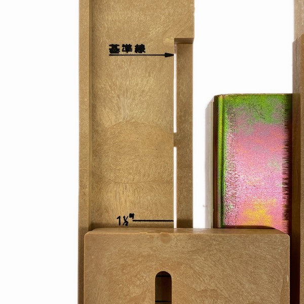 ☆比較的綺麗2点セット☆RAKUDA ラクダ カモイ孔トリマー定規/蝶番堀り定規 トリマ用 電動工具用 DIY125654 - 4