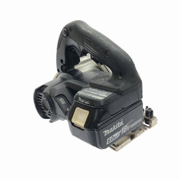 ☆中古品☆ makita マキタ 18V 165mm 充電式マルノコ HS631D 黒/ブラック バッテリー1個(18V 6.0Ah)付 製造17年5月 - 4