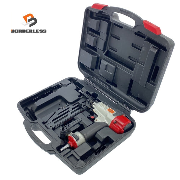 ☆中古品☆MAX マックス 一般庄/常圧 フロア用ネイラ TA-450F1/4MA ケース付 エアタッカー フロアタッカー エアータッカー118070 - 1