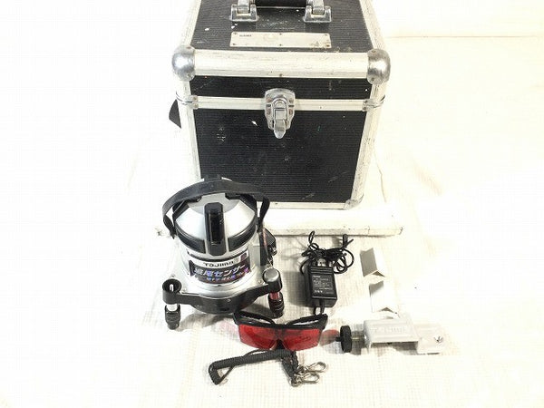 ☆中古品☆Tajima タジマ レーザー墨出器 TSL-T4Y3J101P 追尾センサー 矩十字・横全周 センサー 測量用品127549 - 3