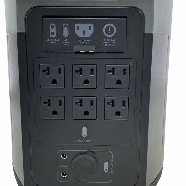 ☆中古美品☆ECOFLOW エコフロー ポータブル電源 DELTA Max 1600 デルタマックス1600 EFD311 DELTAMAX1600-JP 本体+付属品130775 - 8